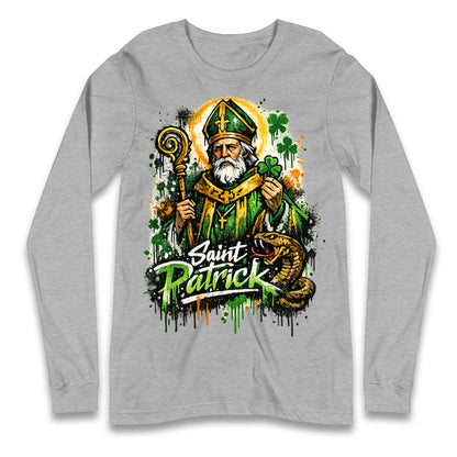 Saint Patrick Ireland Longsleeve T Shirt 