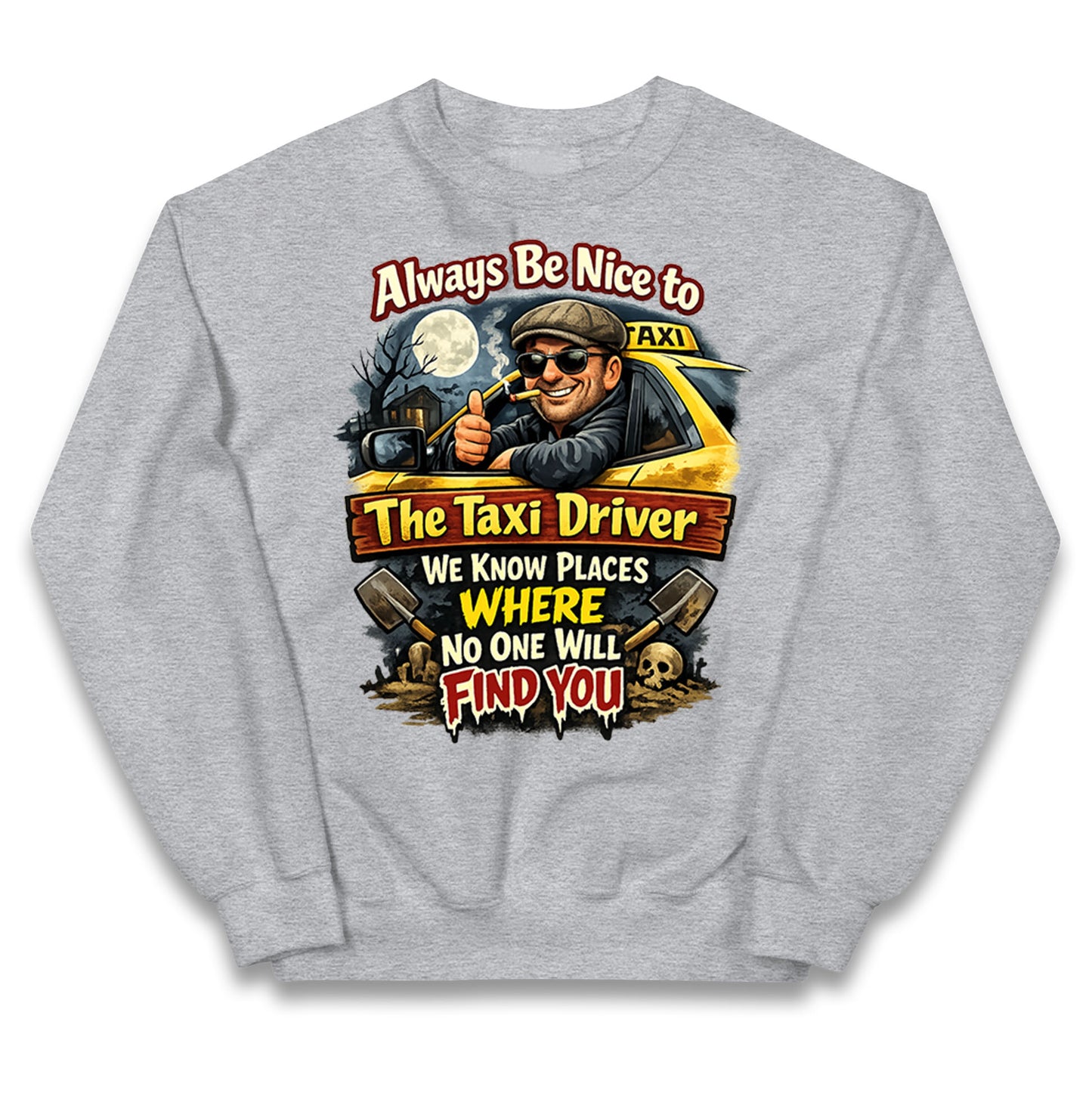 Taxi Driver Kids Jumper