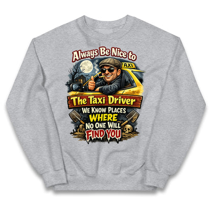 Taxi Driver Kids Jumper