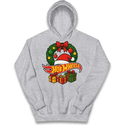 Hotwheels Christmas Kids Hoodie