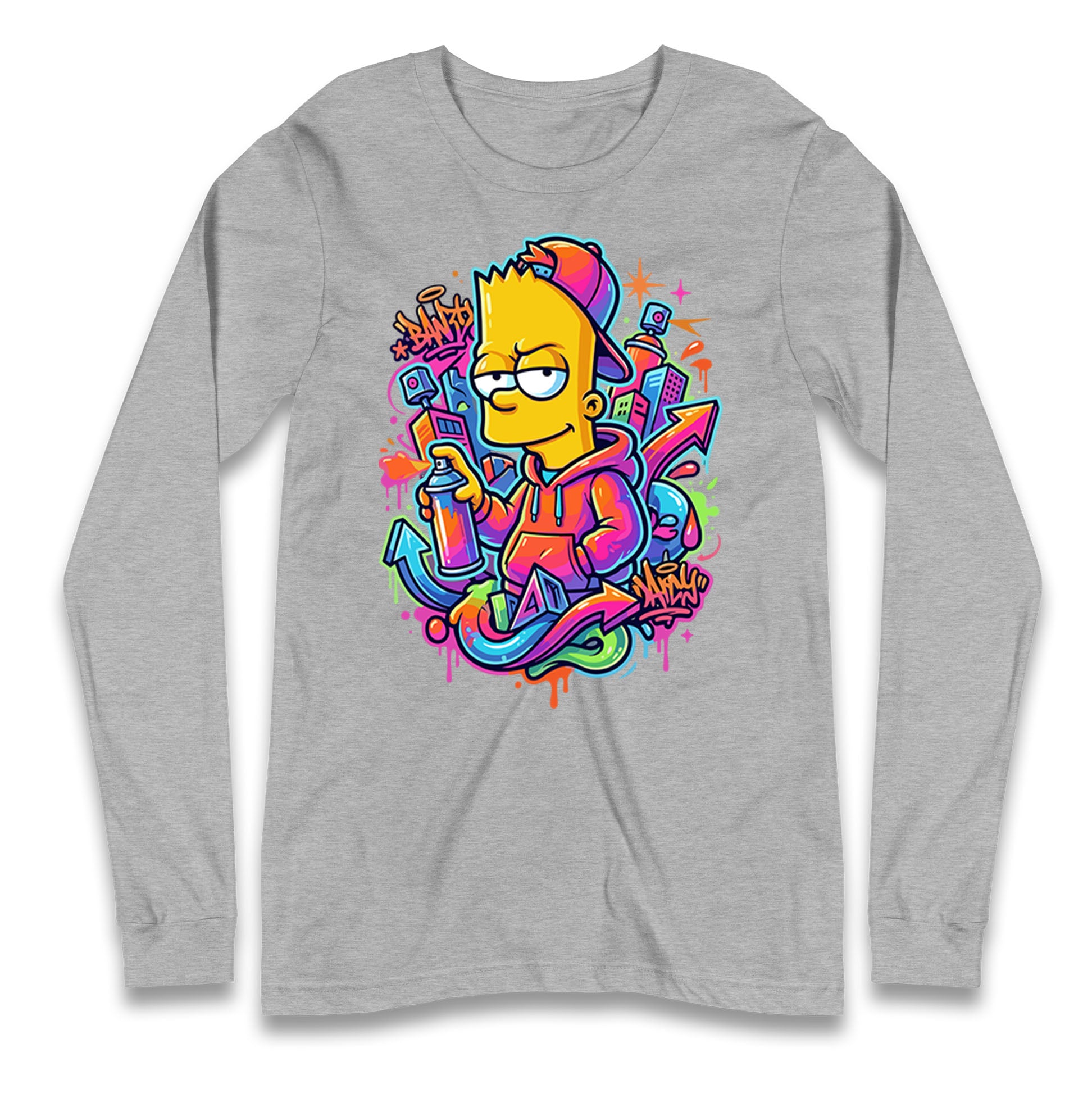 Bart Simpson Longsleeve T Shirt