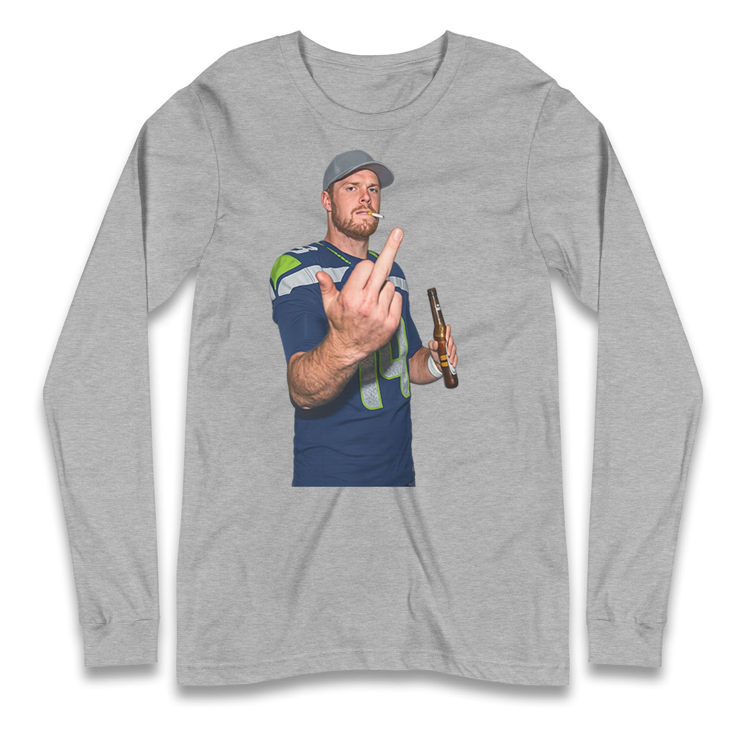 Steve Darnold Superbowl 2026 Longsleeve T Shirt 