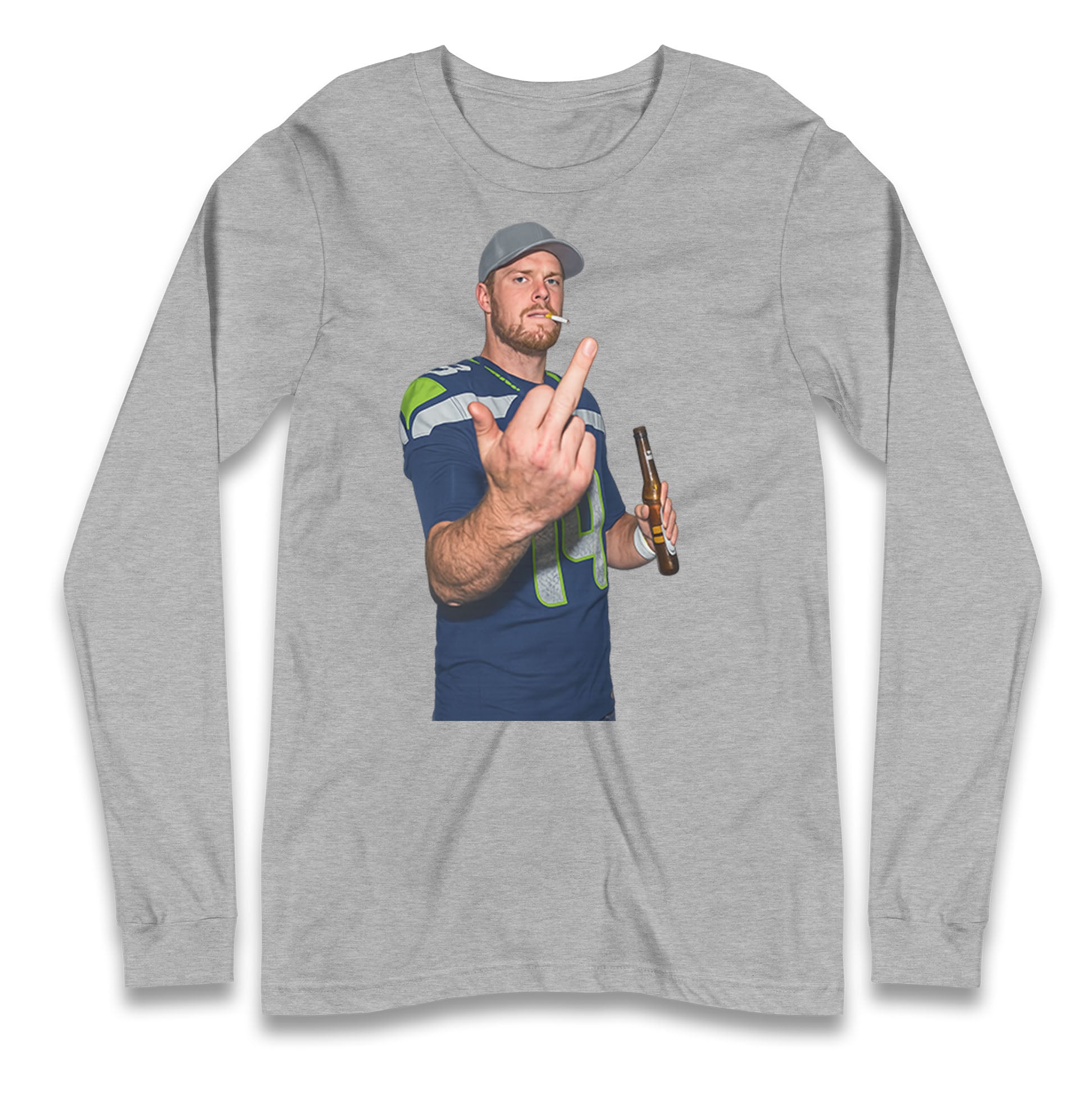 Steve Darnold Superbowl 2026 Longsleeve T Shirt 