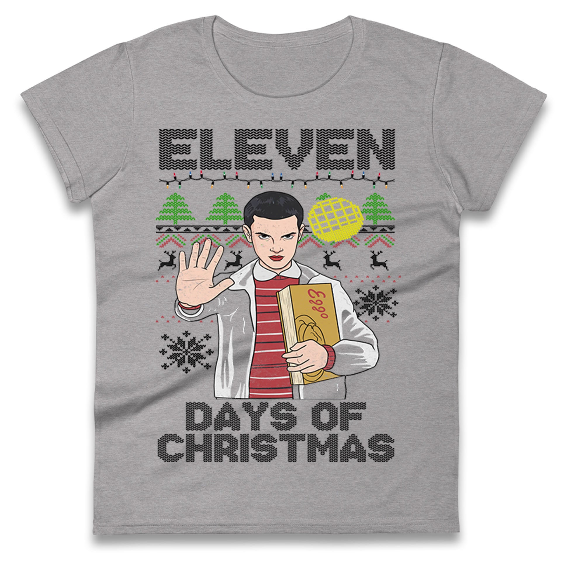 Eleven Christmas Ladies T Shirt