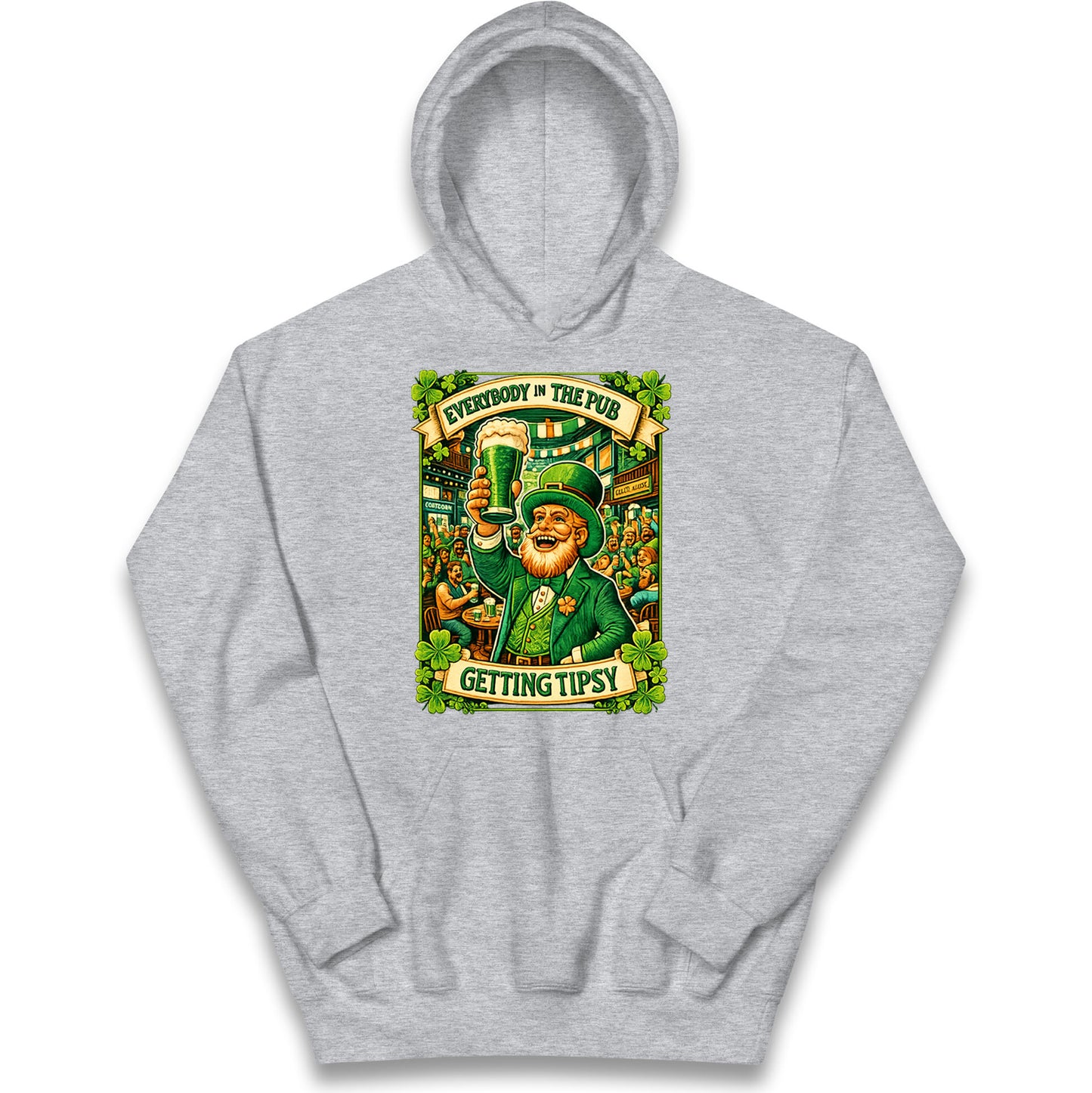 Everybody In The Pub Getting Tipsy Kids Hoodie
