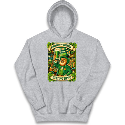 Everybody In The Pub Getting Tipsy Kids Hoodie