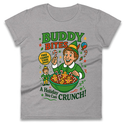 Elf Christmas Ladies T Shirt