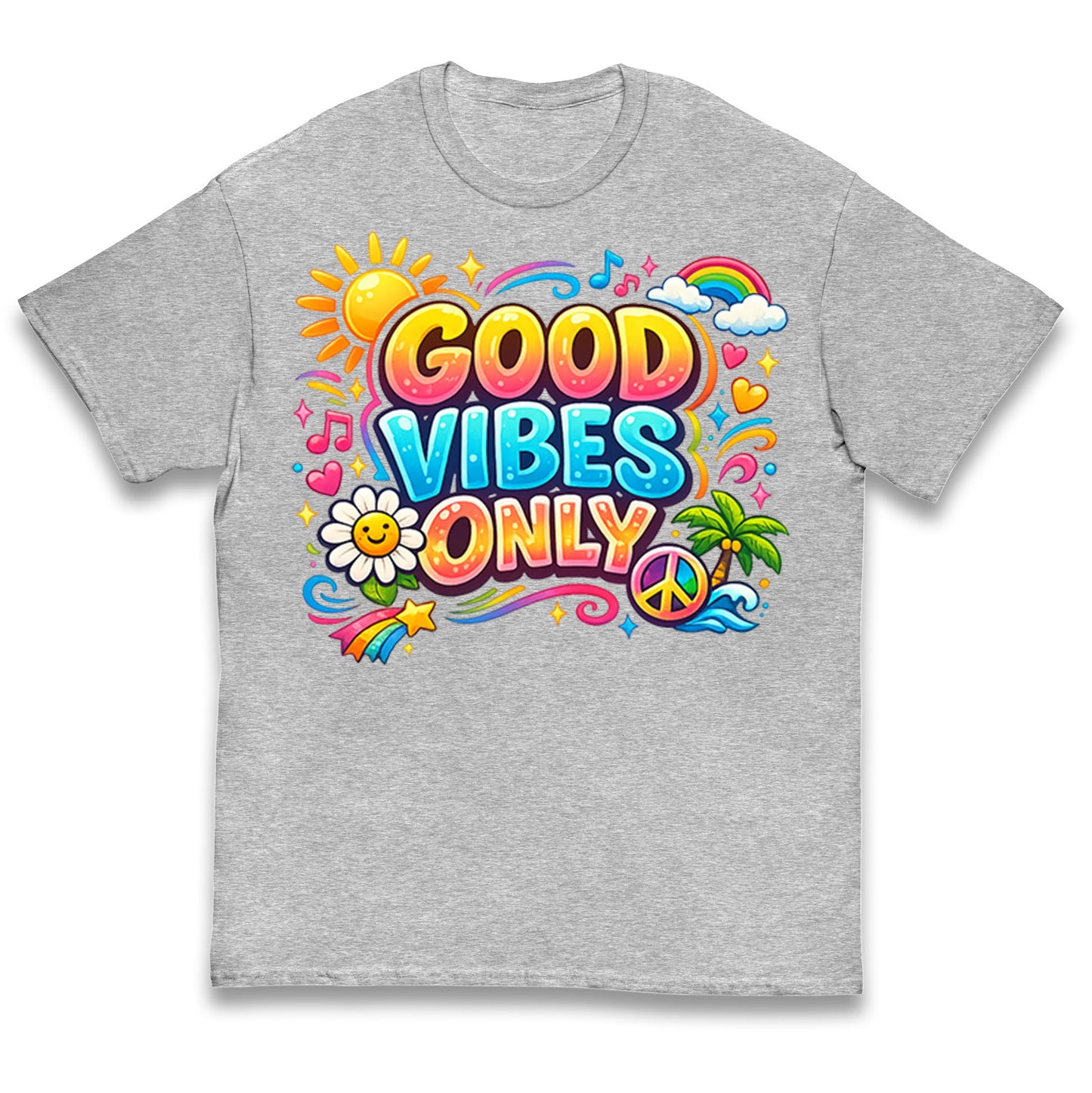 Good Vibes Only Kids T Shirt 