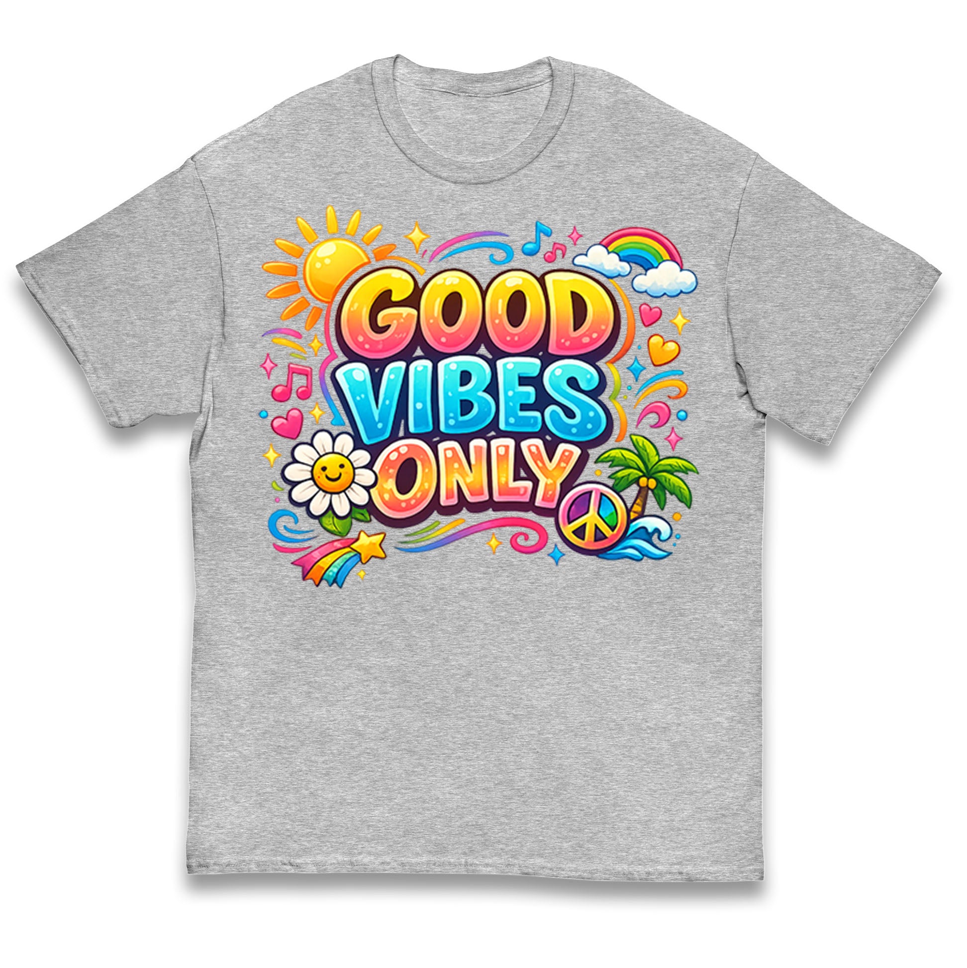 Good Vibes Only Kids T Shirt 