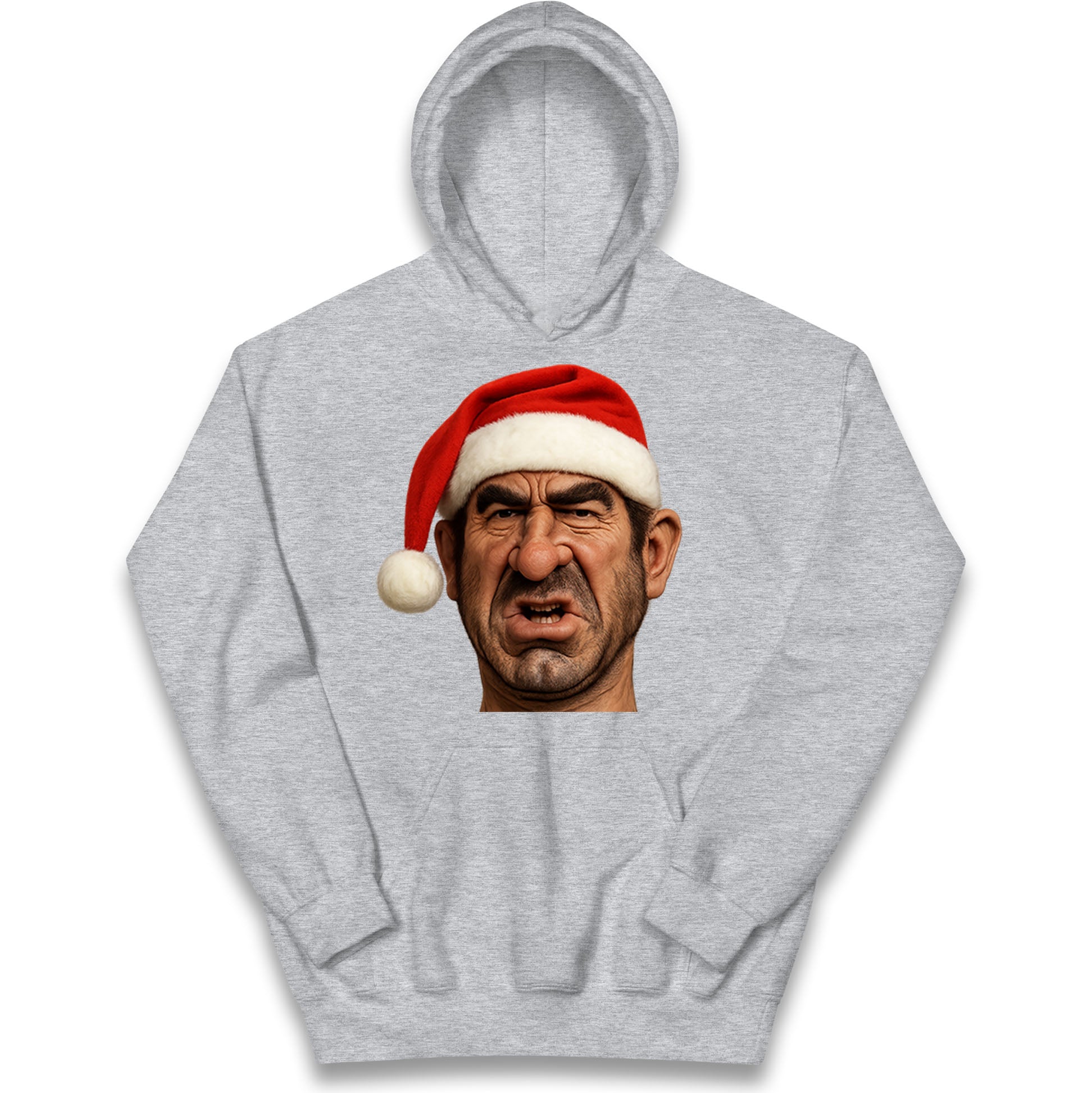 Eric Cantona Xmas Kids Hoodie