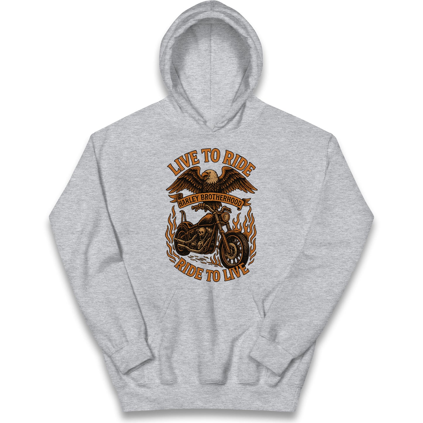 Harley Brotherhood Kids Hoodie