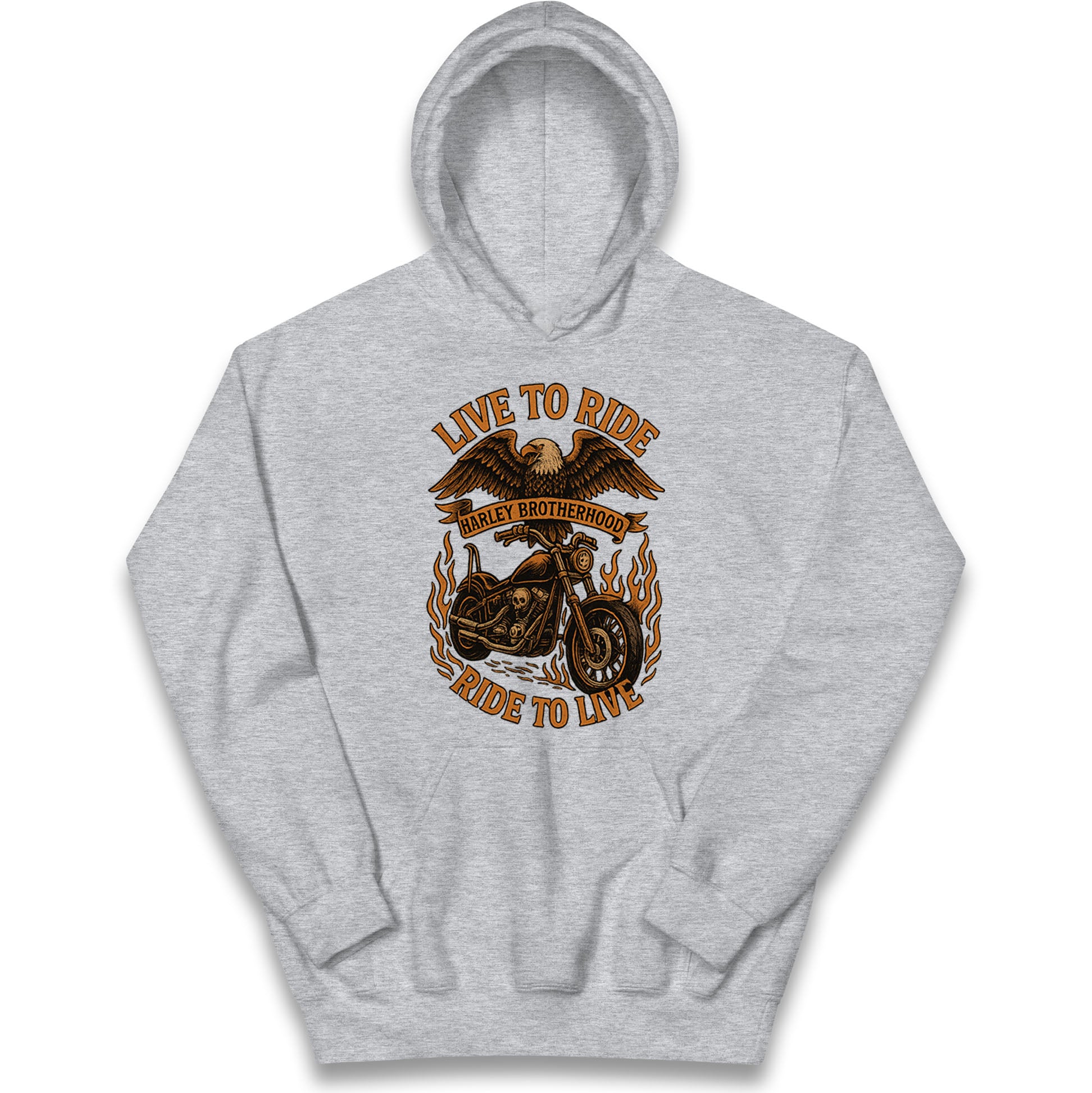 Harley Brotherhood Kids Hoodie