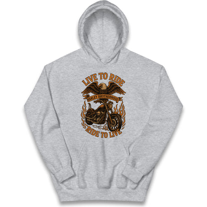Harley Brotherhood Kids Hoodie
