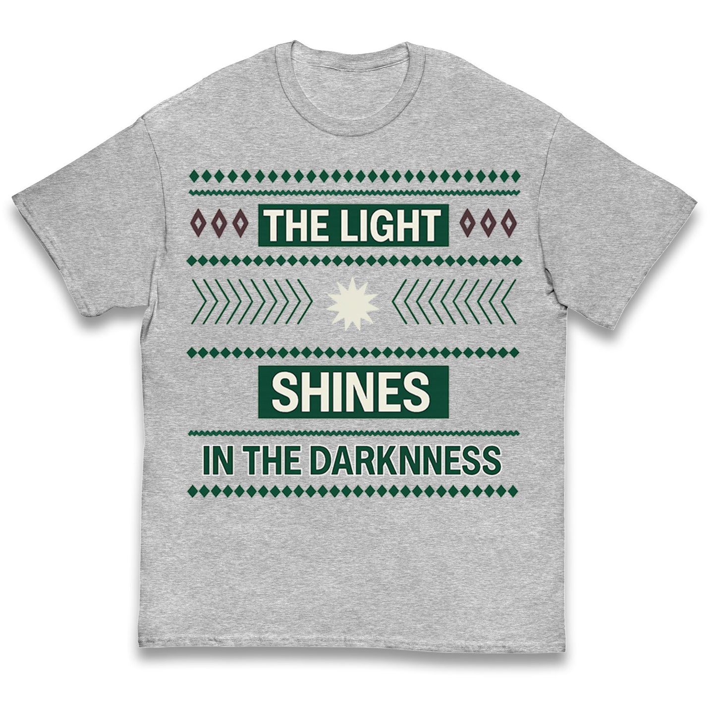 The Light Shines in the Darkness Kids T Shirt