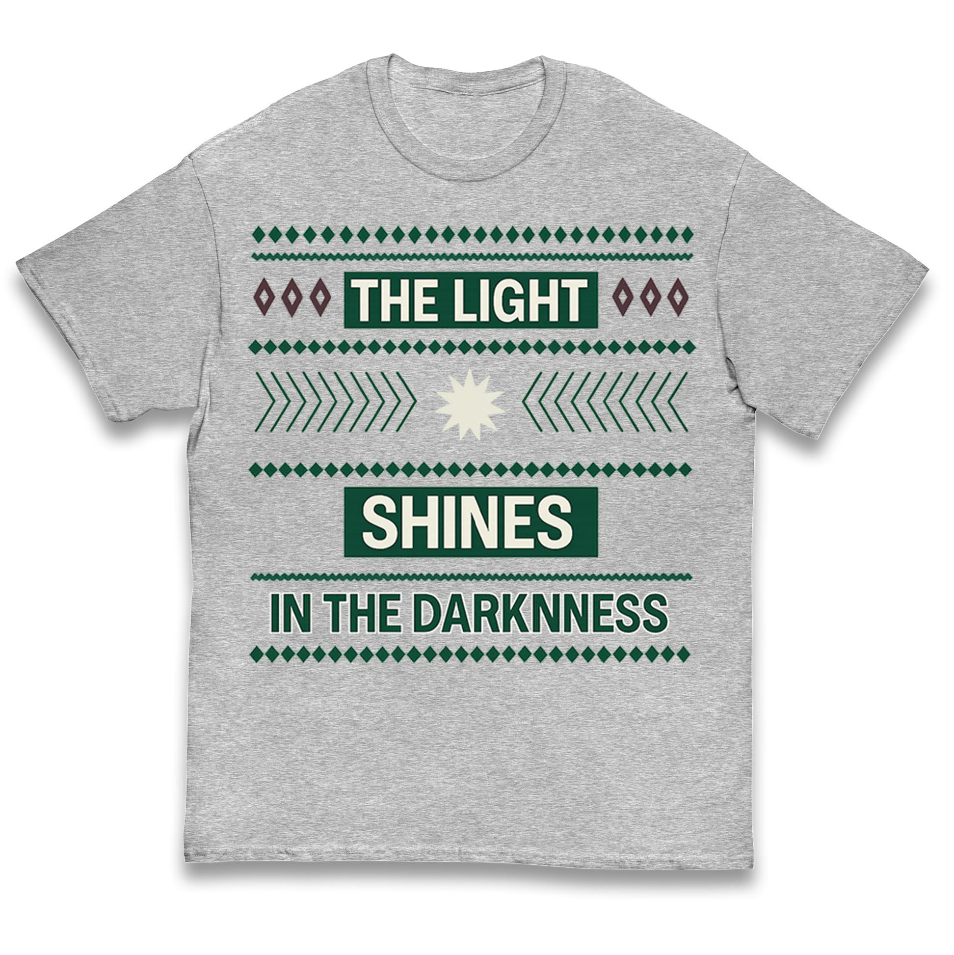 The Light Shines in the Darkness Kids T Shirt