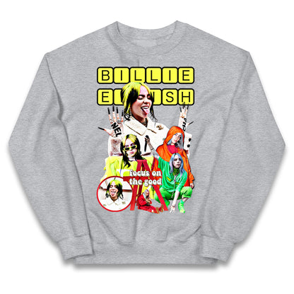 Billie Eilish Tour Kids Jumper