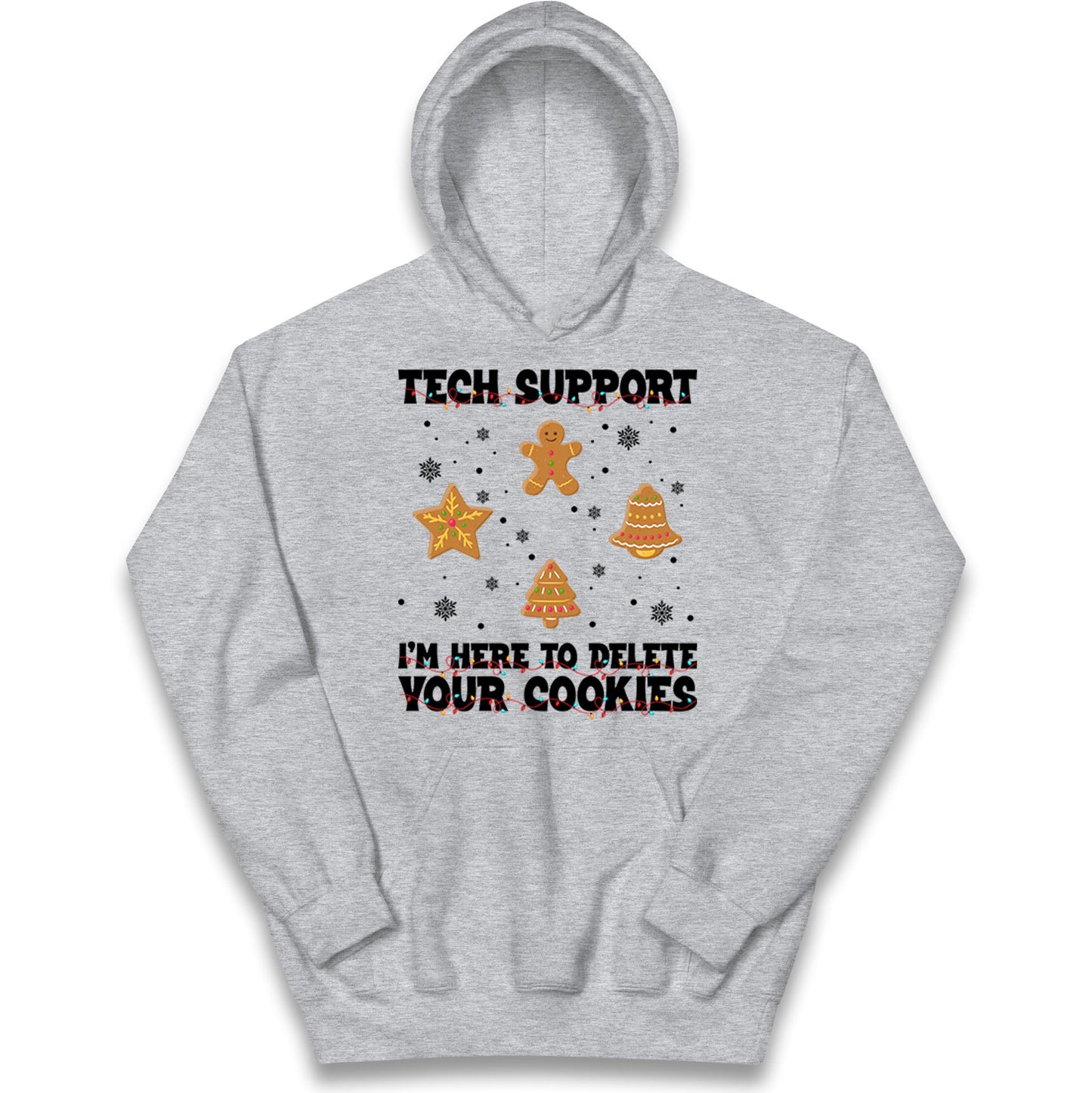 Delete Cookies Kids Hoodie