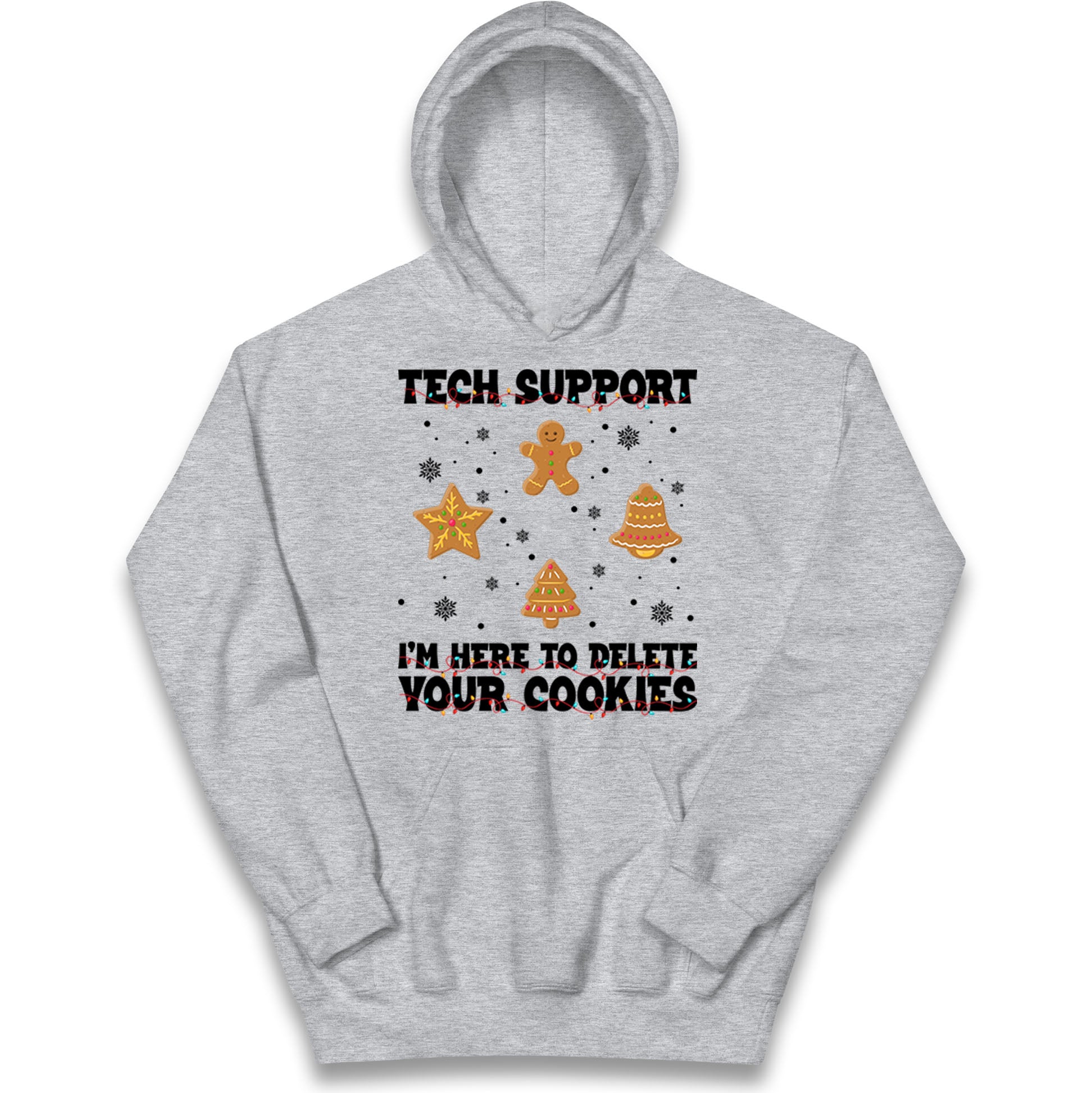Delete Cookies Kids Hoodie