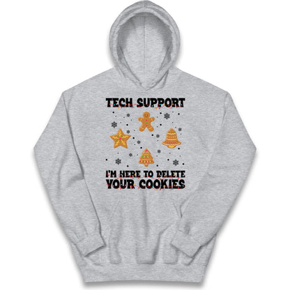 Delete Cookies Kids Hoodie