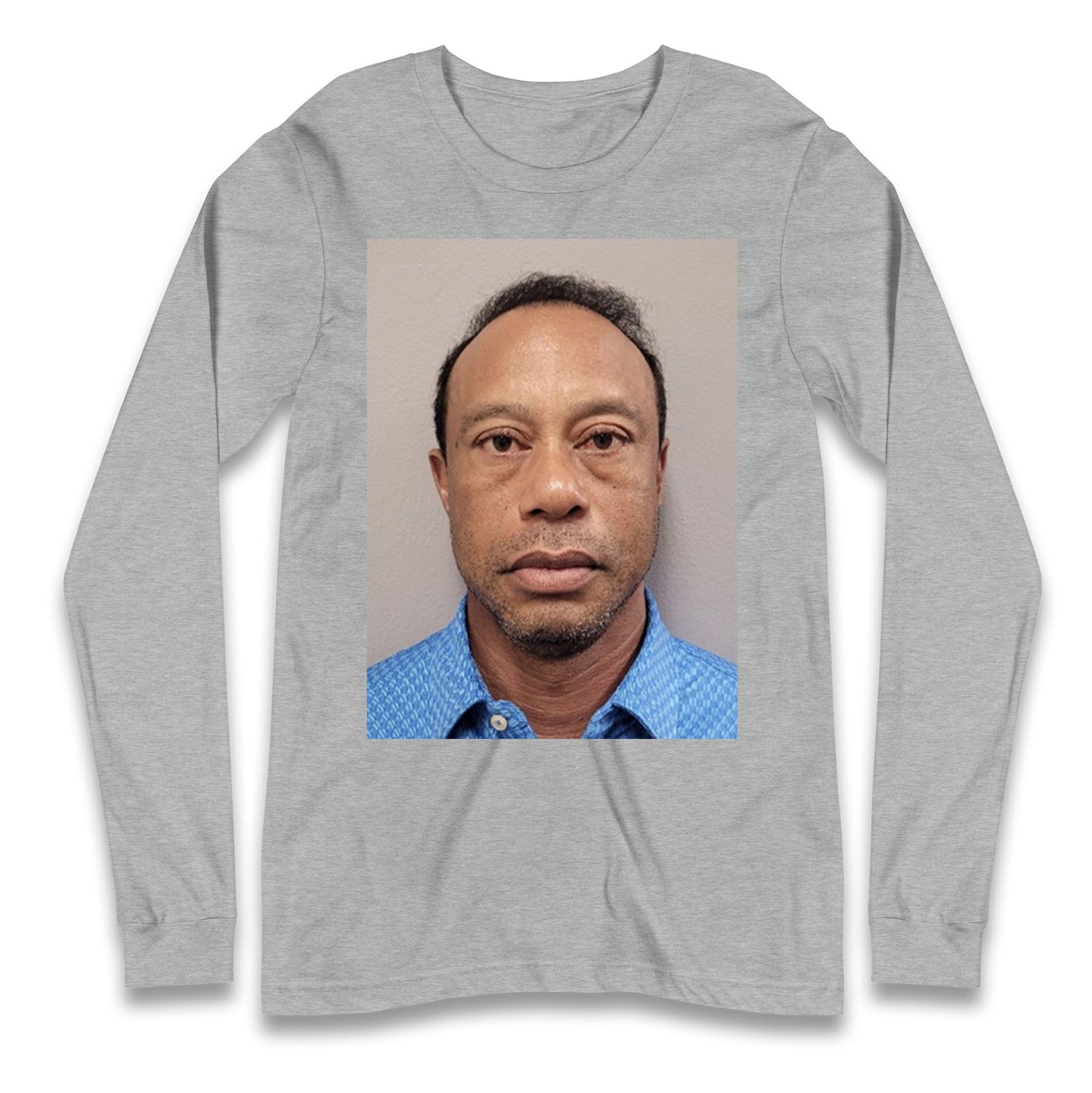 Tiger Woods Mugshot Longsleeve T Shirt