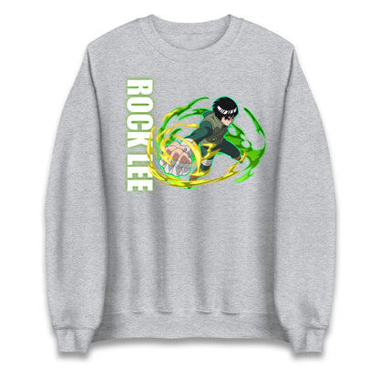 rock lee green beast sweatshirt