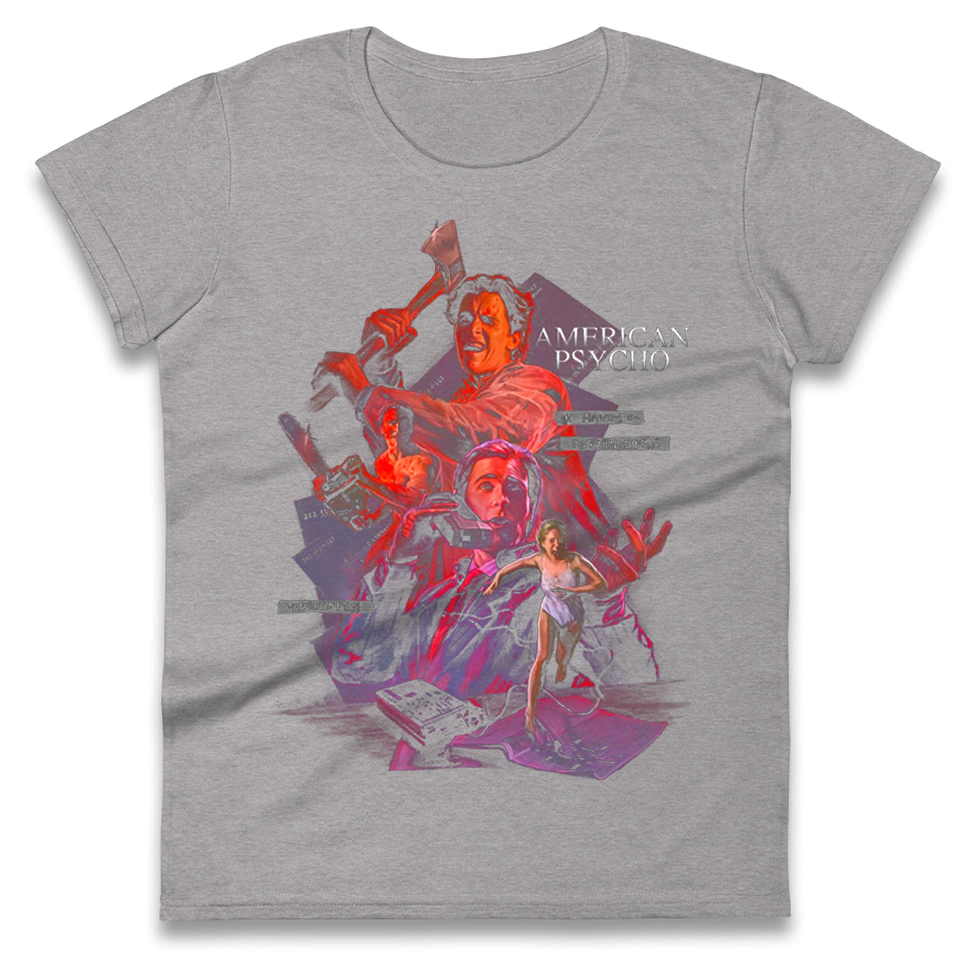 American Psycho Ladies T Shirt