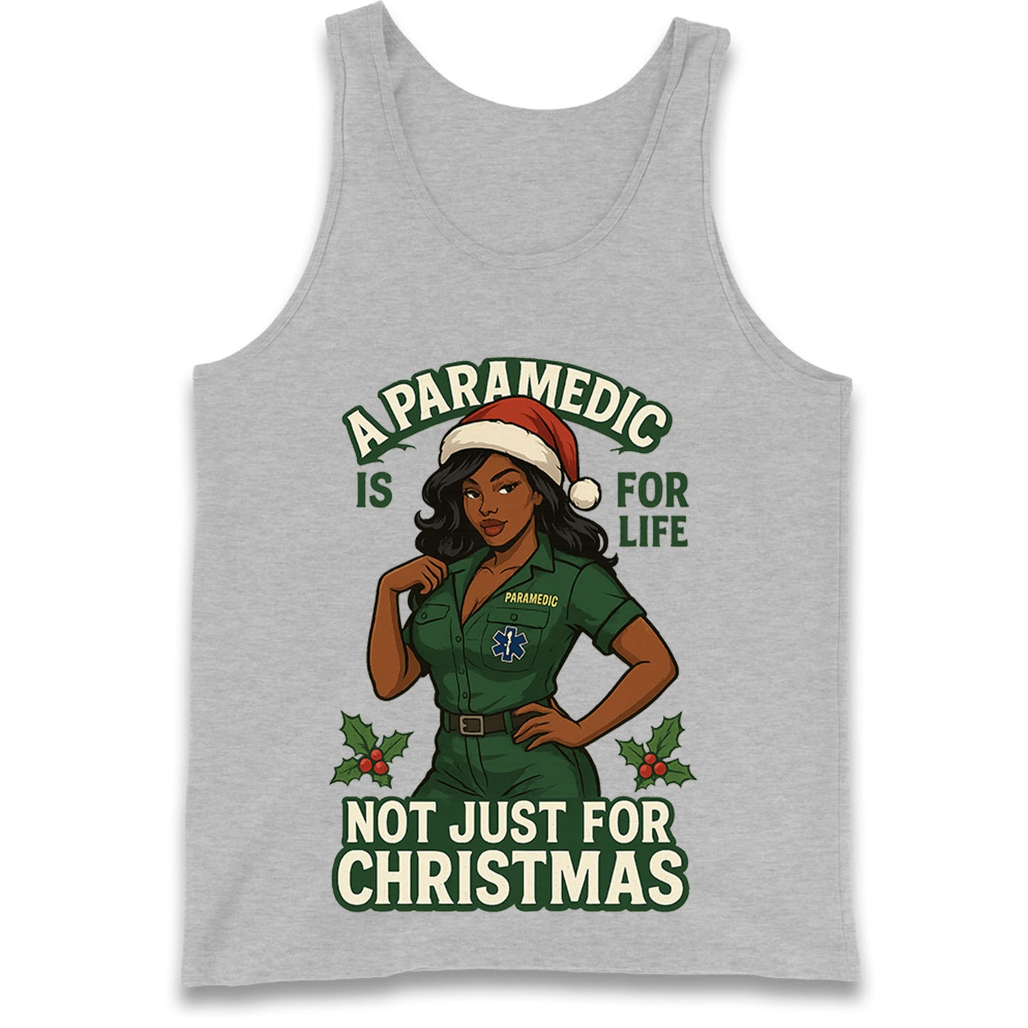 Paramedic Christmas Tank Top