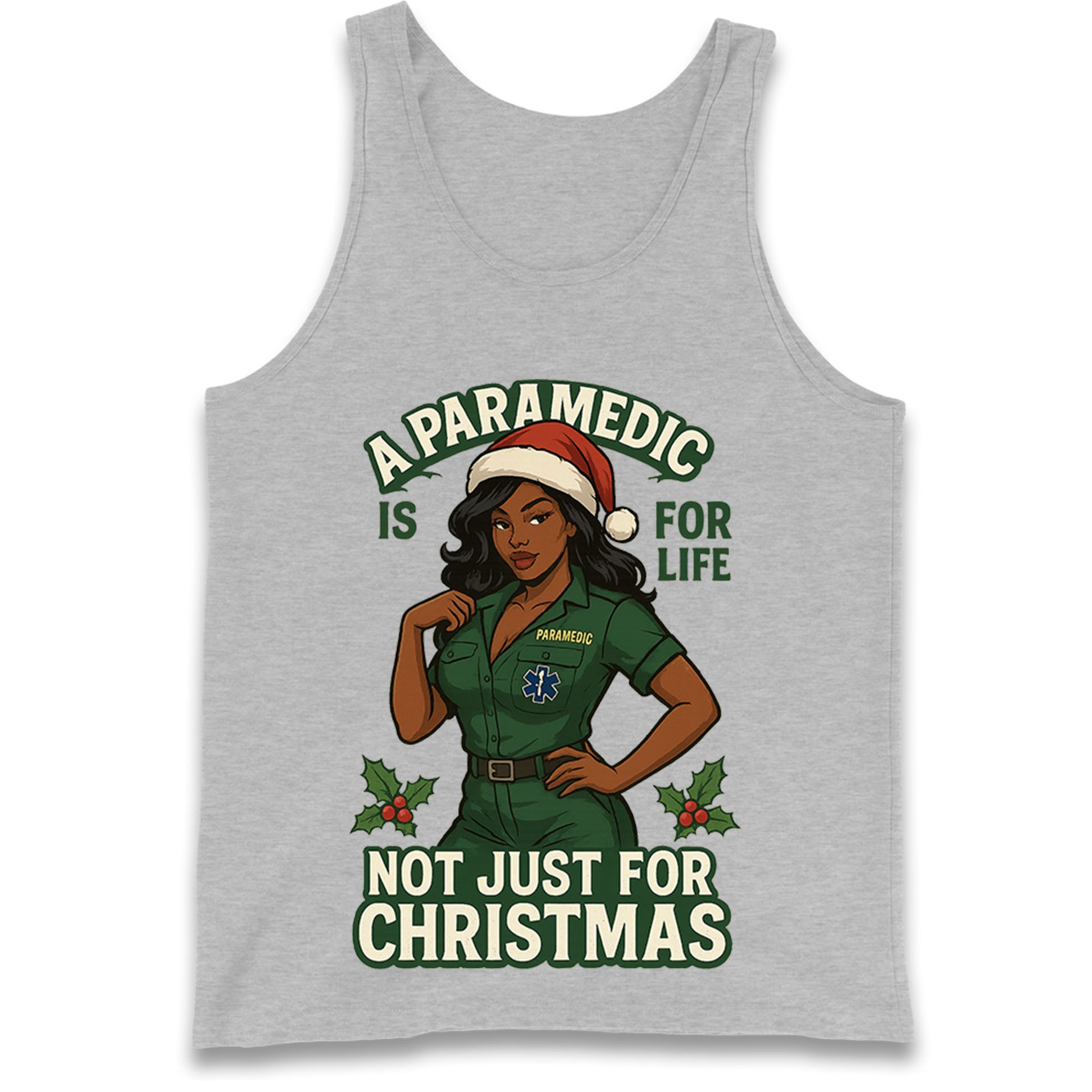 Paramedic Christmas Tank Top