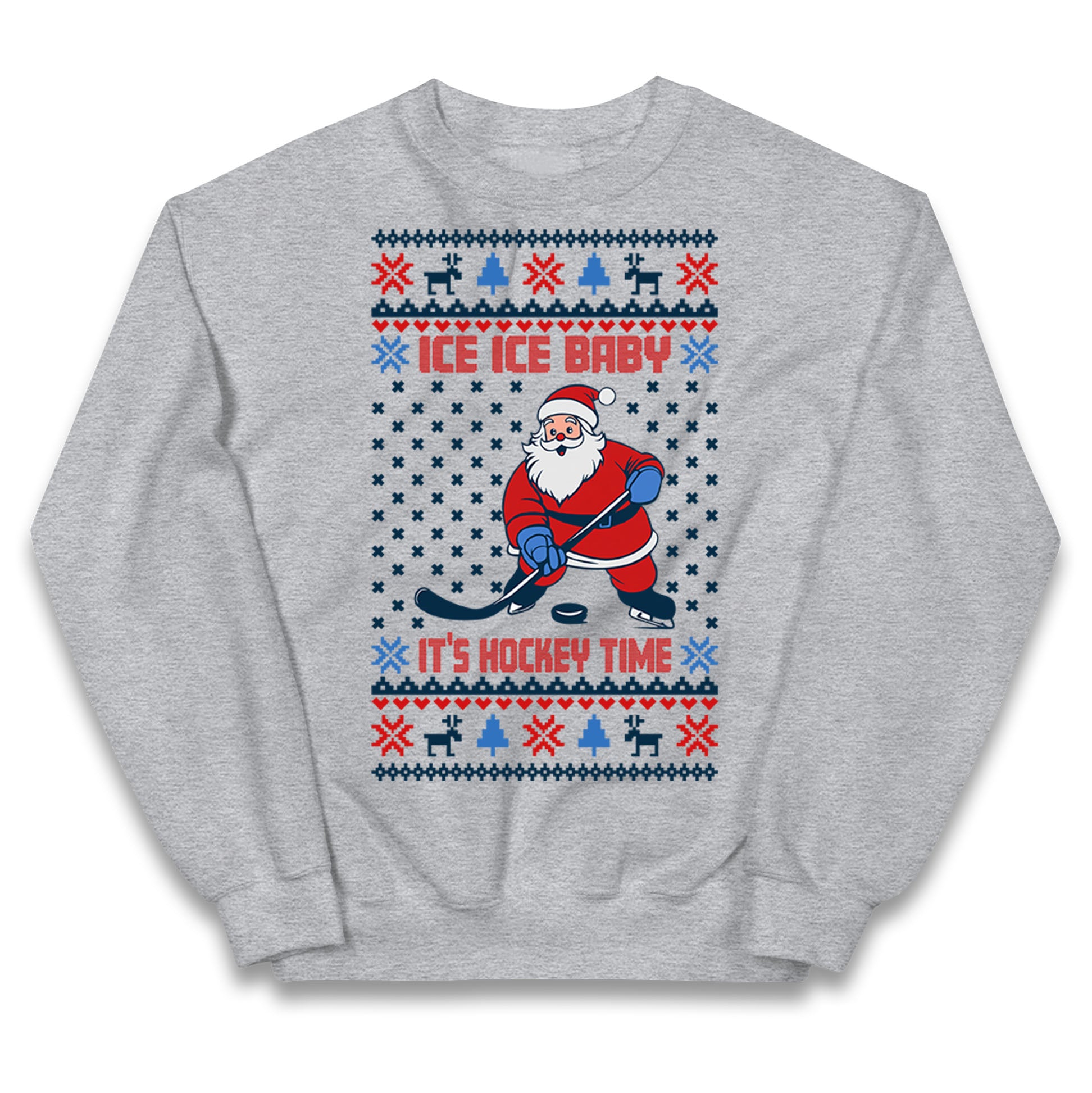Hockey Christmas Kids Jumper