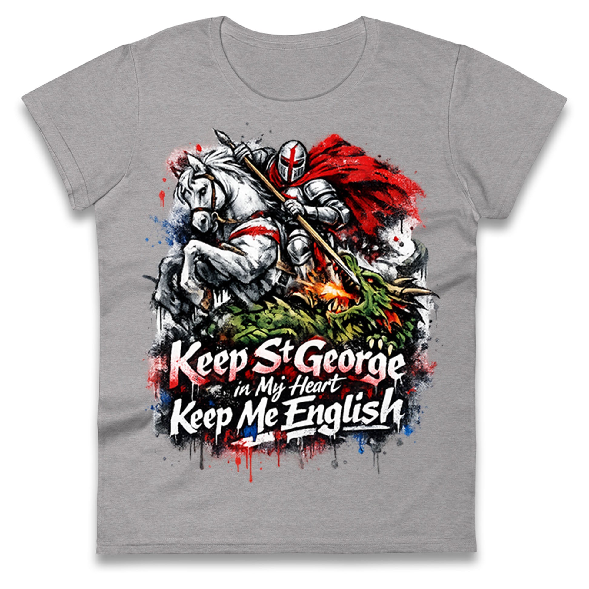 St gorges Cross Ladies T Shirt