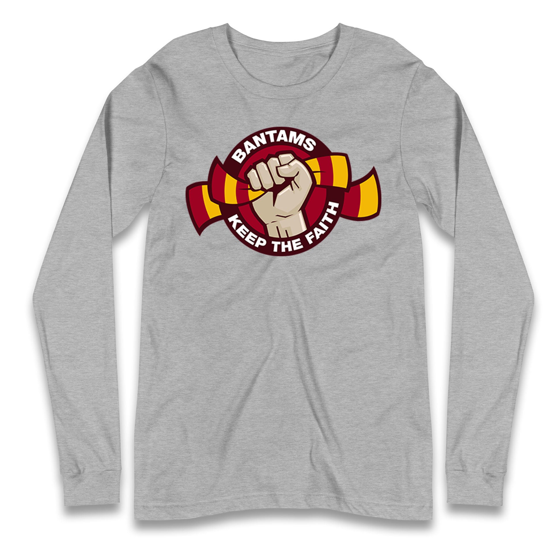 Bradford City Football Longsleeve T Shirt