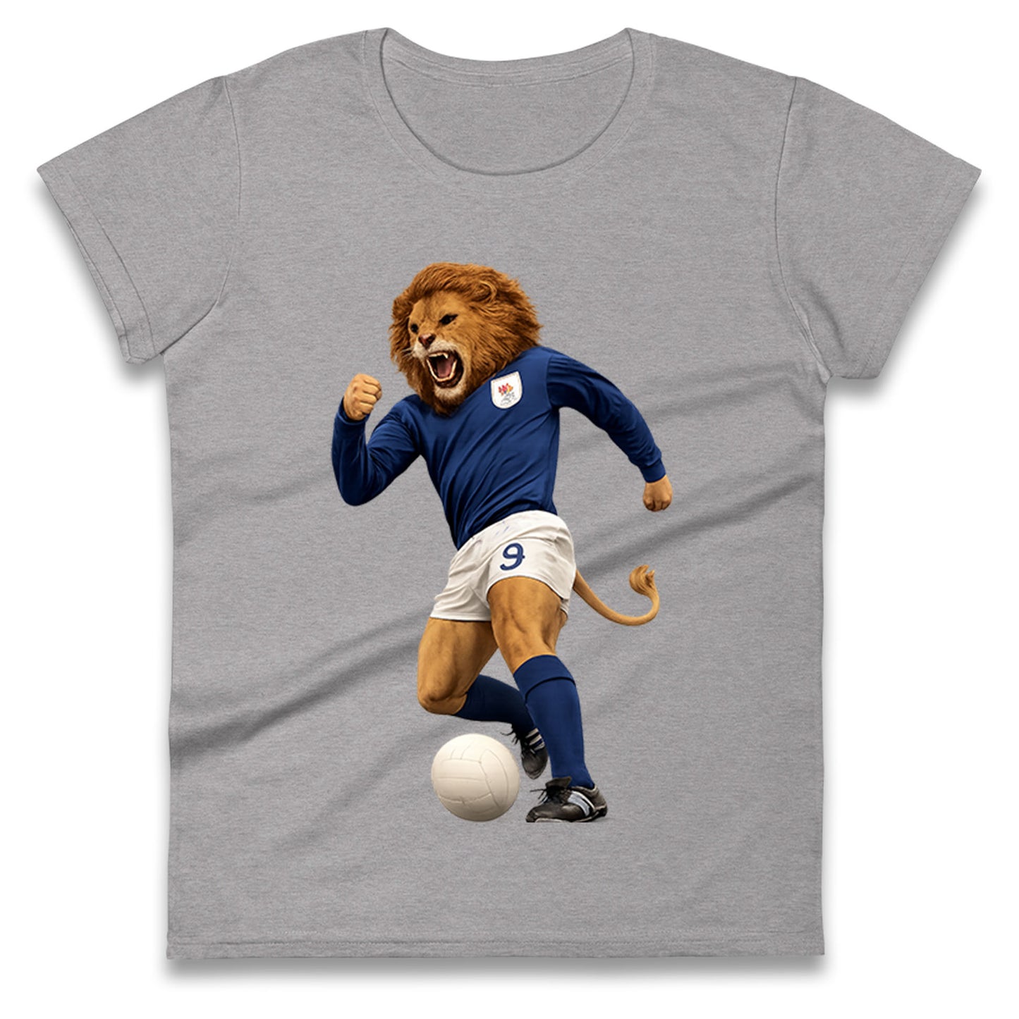 Retro Millwall FC Ladies T Shirt