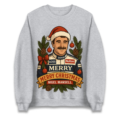 Nigel Mansell Christmas Jumper