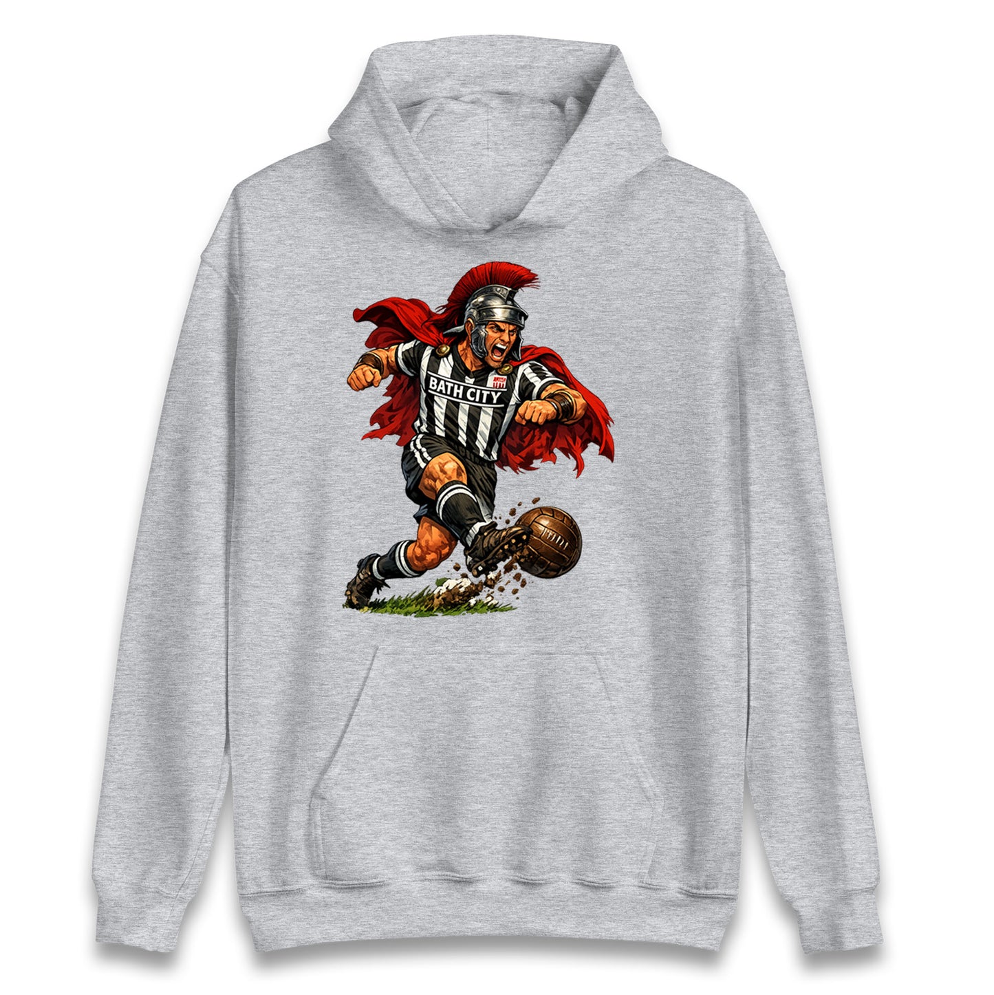 Retro Bath City Football Hoodie