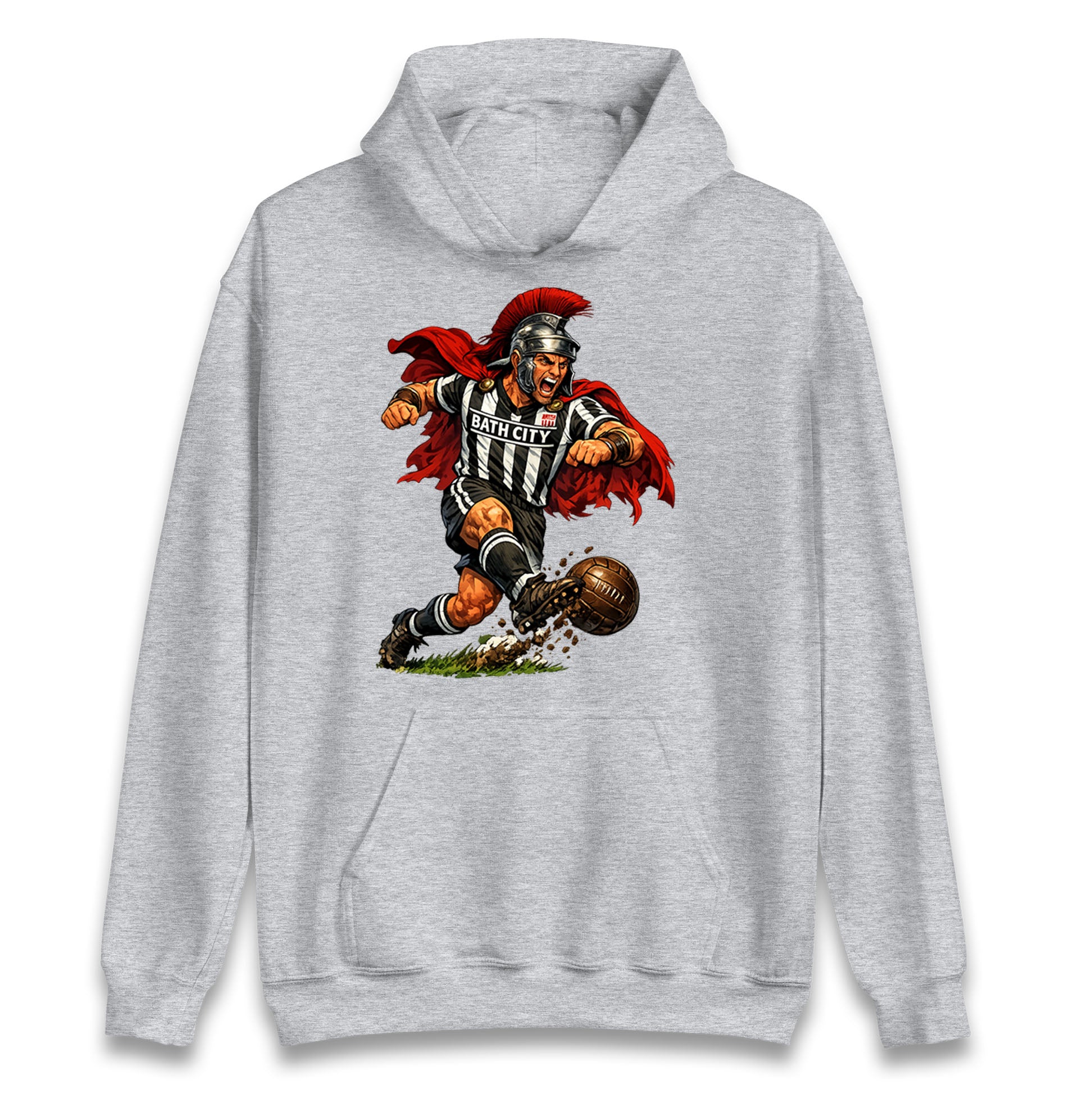 Retro Bath City Football Hoodie
