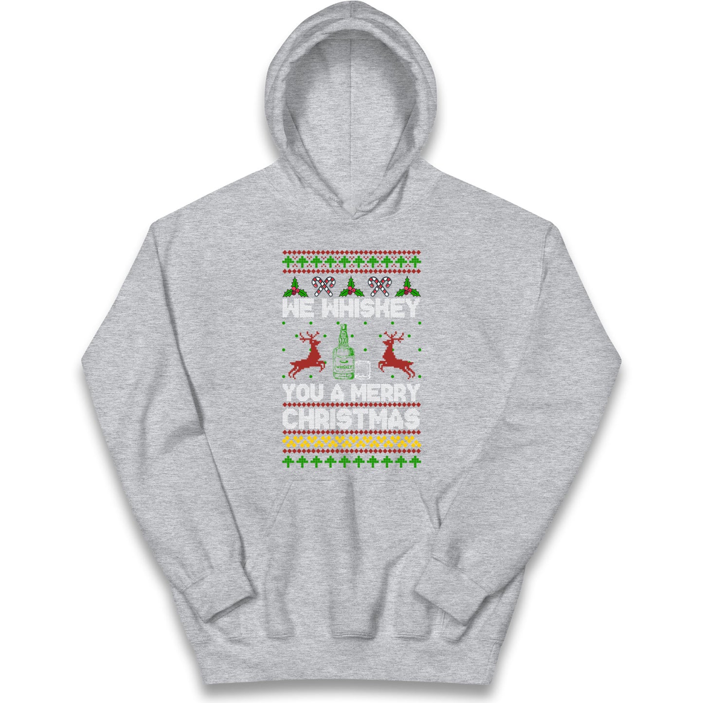 whisky Christmas Kids Hoodie