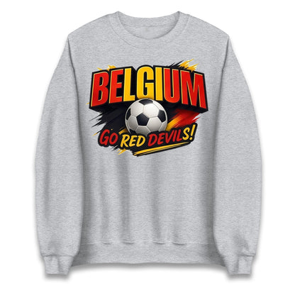 Belgium Retro Football Jumper