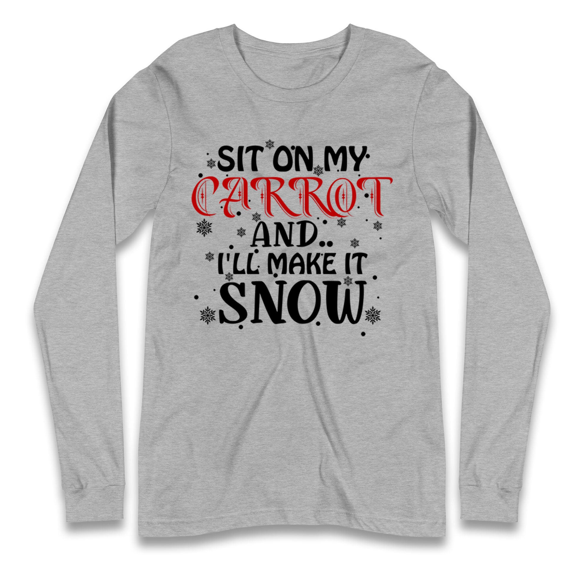 Rude Christmas Longsleeve T Shirt