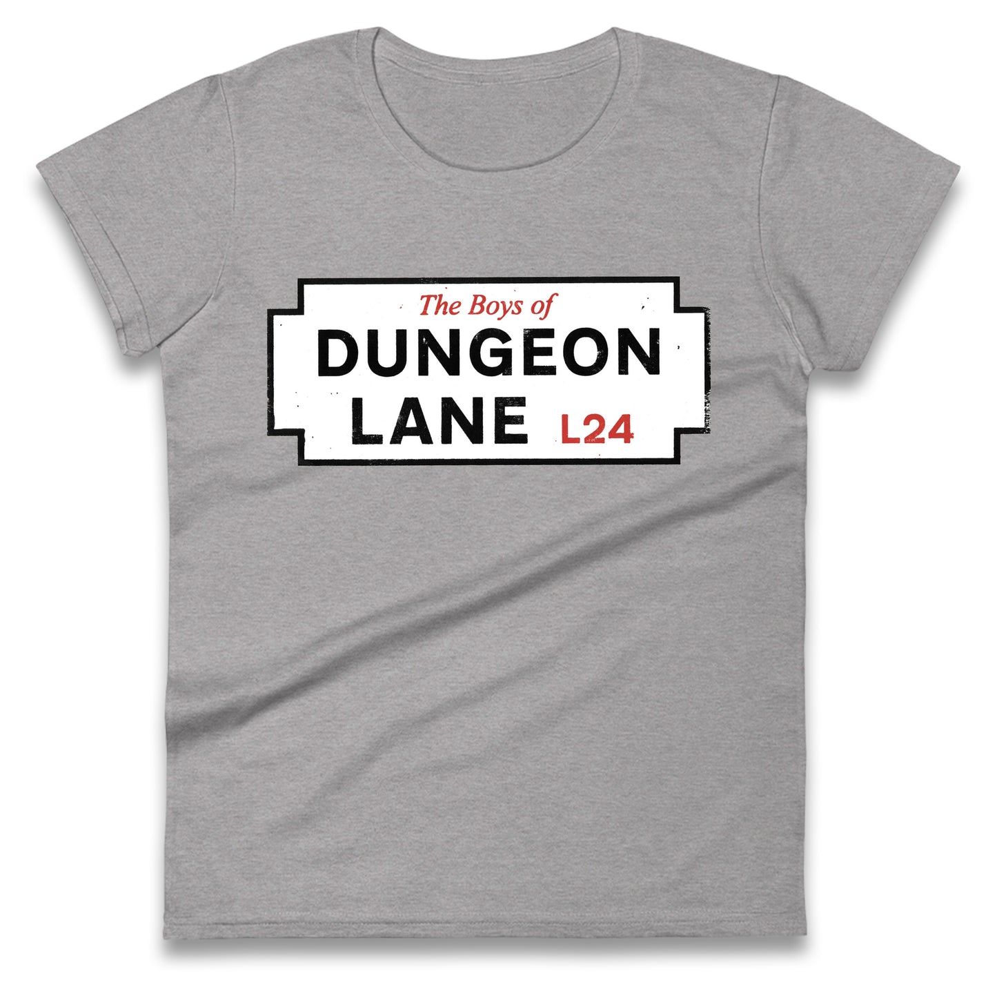 The Boys Of Dungeon Lane Ladies T Shirt