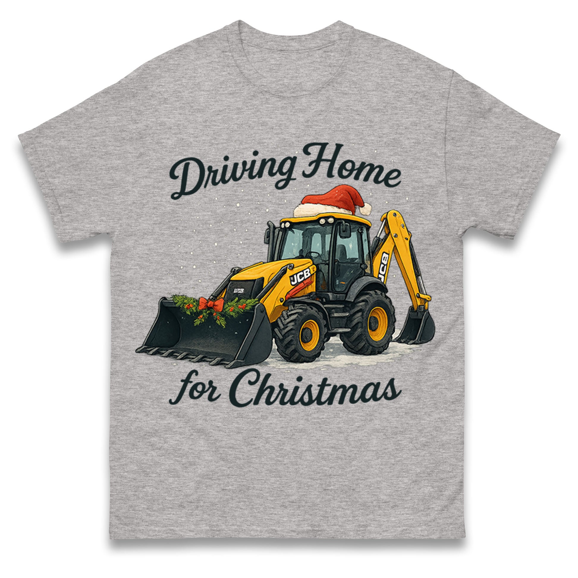 JCB Christmas T Shirt 