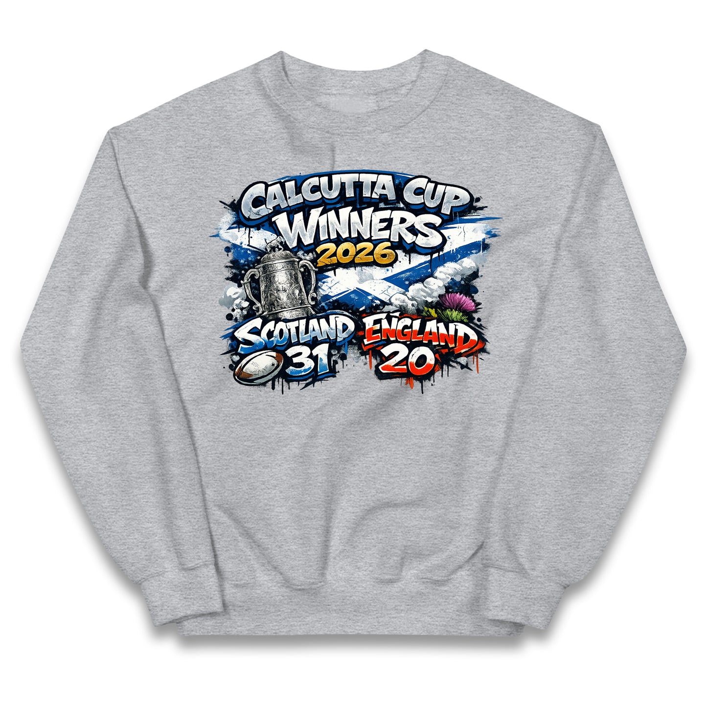 Scotland Calcutta Cup Winners 2026 Kids Jumper