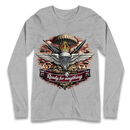 Ready for Anything Parachute Regiment Long Sleeve Shirt