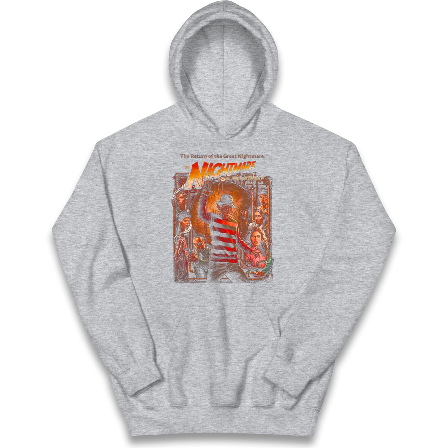 1 2 Freddy's Coming For You Kids Hoodie