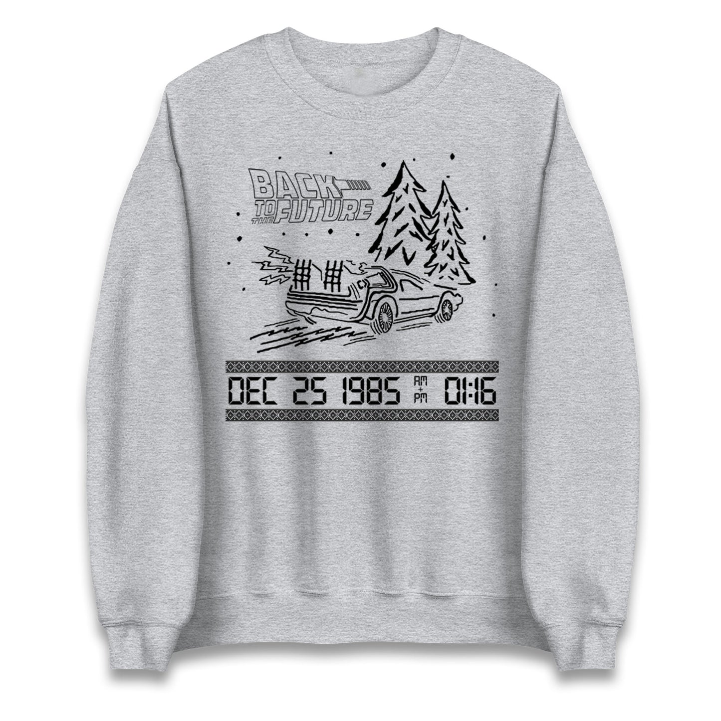 Back to The Future Xmas Jumper