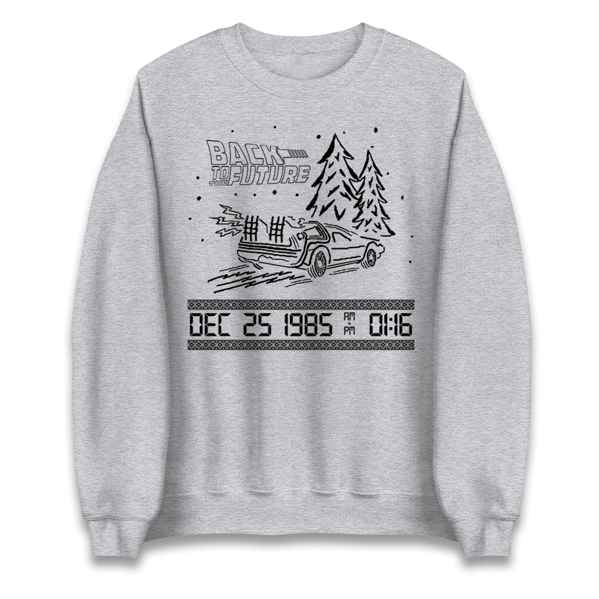 Back to The Future Xmas Jumper