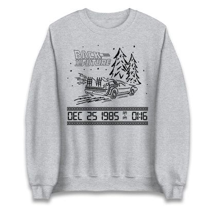 Back to The Future Xmas Jumper
