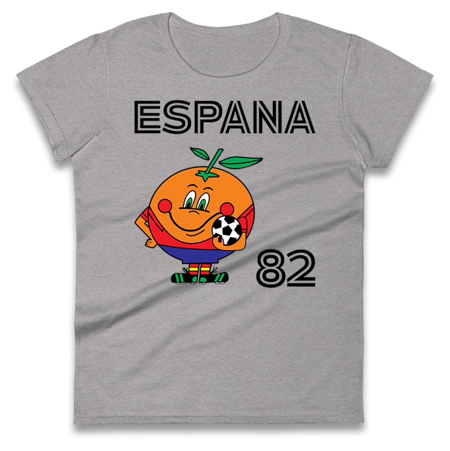 Spain 82 World Cup Ladies T Shirt