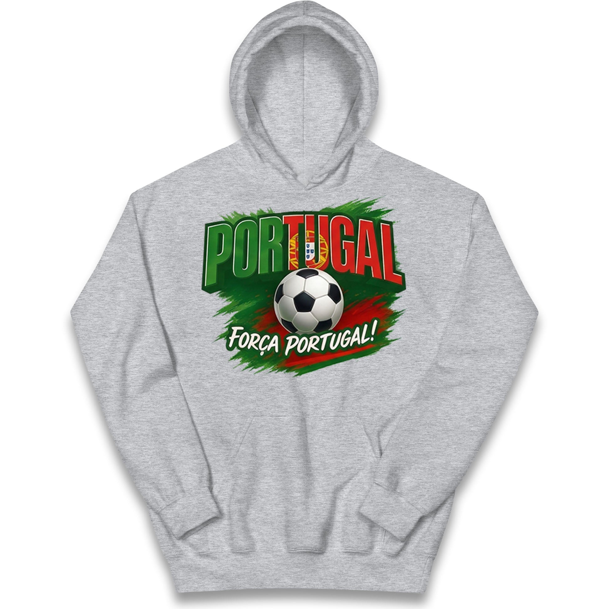 Portugal Retro World Cup Kids Hoodie