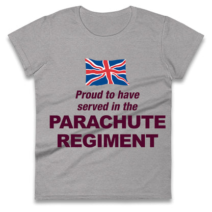 Parachute Regiment Ladies T Shirt 
