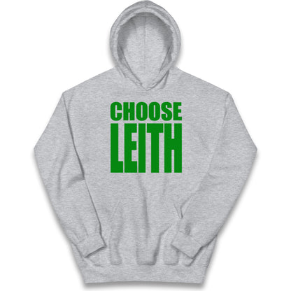 Hibs FC Choose Leith Football Kids Hoodie